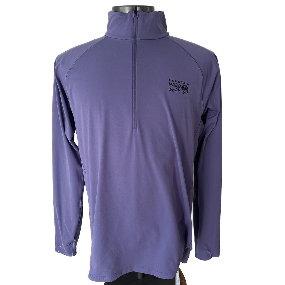 Mountain Hardwear Mens XL Sun Shirt 1/4 zip Lightweight Outdoor Hiking Gorpcore